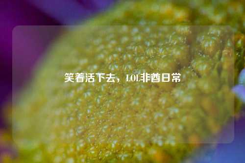 笑着活下去，LOL非酋日常