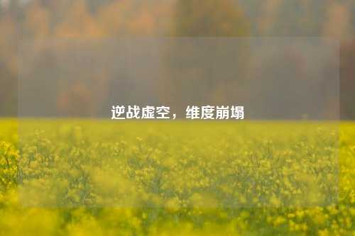 逆战虚空，维度崩塌