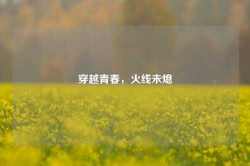 穿越青春，火线未熄