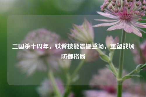 三国杀十周年，铁臂技能震撼登场，重塑战场防御格局