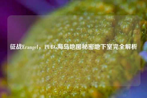 征战Erangel，PUBG海岛地图秘密地下室完全解析