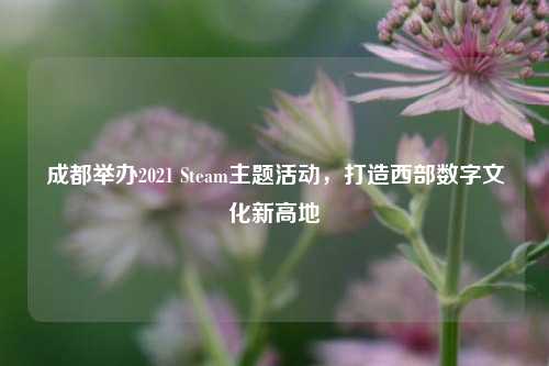 成都举办2021 Steam主题活动，打造西部数字文化新高地