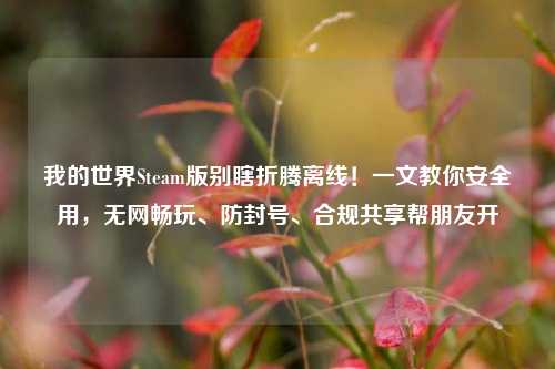 我的世界Steam版别瞎折腾离线！一文教你安全用，无网畅玩、防封号、合规共享帮朋友开