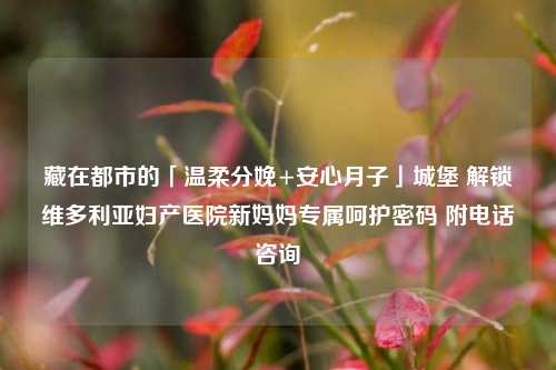 藏在都市的「温柔分娩+安心月子」城堡 解锁维多利亚妇产医院新妈妈专属呵护密码 附电话咨询