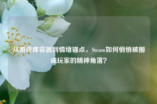 从游戏库容器到情绪锚点，Steam如何悄悄破圈成玩家的精神角落？