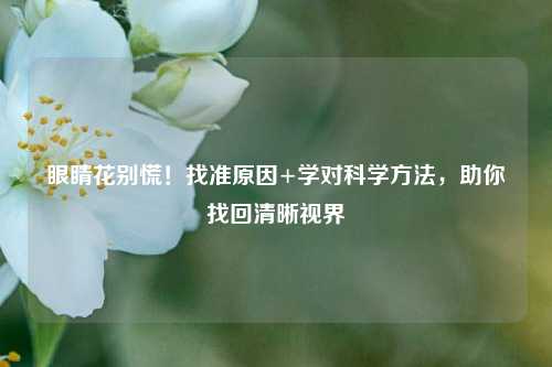 眼睛花别慌！找准原因+学对科学方法，助你找回清晰视界