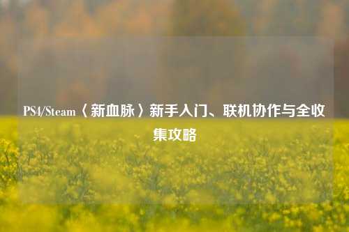 PS4/Steam〈新血脉〉新手入门、联机协作与全收集攻略