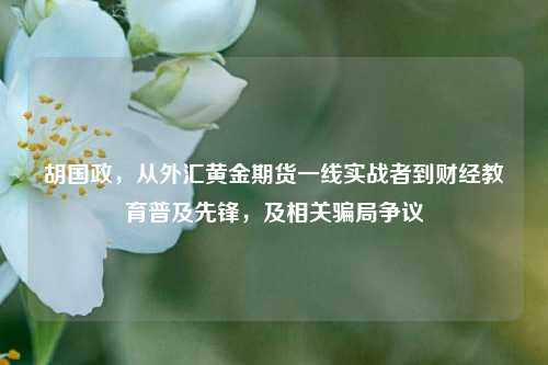 胡国政，从外汇黄金期货一线实战者到财经教育普及先锋，及相关骗局争议