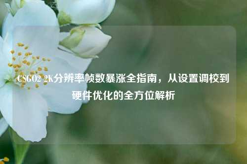 CSGO2 2K分辨率帧数暴涨全指南，从设置调校到硬件优化的全方位解析