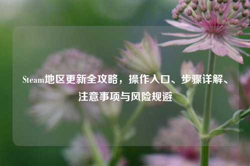 Steam地区更新全攻略，操作入口、步骤详解、注意事项与风险规避