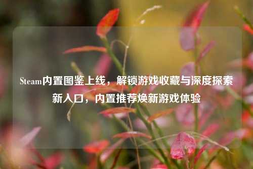 Steam内置图鉴上线，解锁游戏收藏与深度探索新入口，内置推荐焕新游戏体验